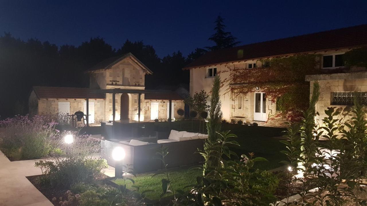 Villa Entiere Du Chateau Lacroix De Civrac 3 Ch, 3 Sdb, Piscine Xxl,Sauna, 4 Etoiles,7 Pers ภายนอก รูปภาพ